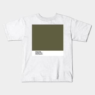 pantone 18-0527 TCX Olive Branch Kids T-Shirt